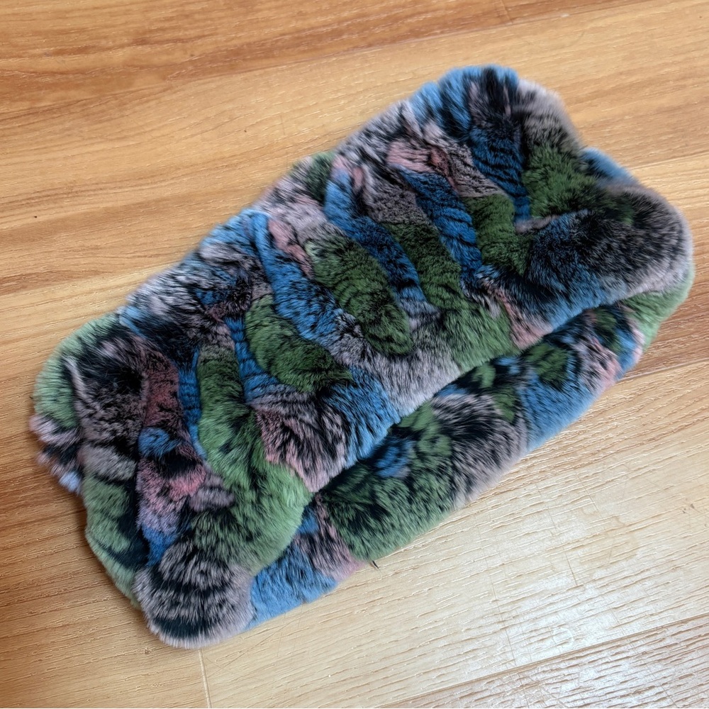 Rex Rabbit Fur Headband/Headscarf